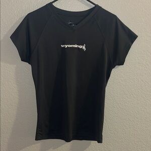 Champion Black Wyoming Women's Short Sleeve Tee